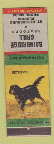 Matchbook Cover - Bainbridge Grill St Petersburg FL Retriever WEAR