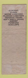Matchbook Cover - Bainbridge Grill St Petersburg FL Retriever WEAR