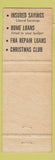 Matchbook Cover - Ozarks Federal Savings and Loan Farmington MO