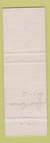 Matchbook Cover - Place's Deerskin Trading Post Salt Lake City UT