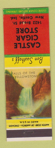 Matchbook Cover - Ben Saathoff's Castle Cigar Store New Castle IN