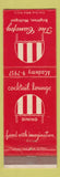 Matchbook Cover - The Canopy Brighton MI