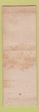 Matchbook Cover - Reading Coal Pottsville PA