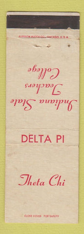 Matchbook Cover - Indiana State Teachers College Delta Pi Theta Chi