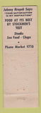Matchbook Cover - Hrupek's Restaurant Omaha NE WEAR