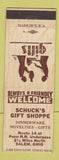Matchbook Cover - Schuck's Gift Shoppe Salem OH