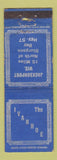 Matchbook Cover - The Ivanhoe Jacksonport WI WORN