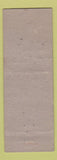Matchbook Cover - Gunzey's Del Marr Tea Room Milton PA hillbilly WORN