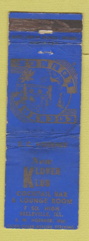 Matchbook Cover - Klover Klub Belleville IL WEAR