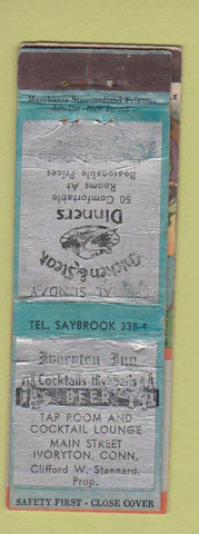 Matchbook Cover - Inn Ivoryton CA MERCHANTS POOR