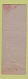 Matchbook Cover - Tibbie's Indian Ford WI restaurant WORN