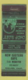 Matchbook Cover - New Eastern Cafe Oakland CA Chinese