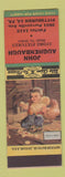 Matchbook Cover - John Aughenbaugh Store Fixtures Pittsburgh PA SAMPLE