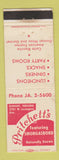 Matchbook Cover - Pritchett's Smorgasbord Elkhart IN WEAR