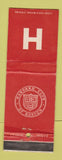 Matchbook Cover - Harvard Club of Boston MA DD Bean WEAR