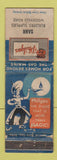 Matchbook Cover - Phillips 66 oil gas Sahr Builders Materials WORN