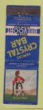 Matchbook Cover - Crevoort Hotel Chicago IL Crystal Bar