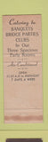 Matchbook Cover - New Sazarac Restaurant Peoria IL