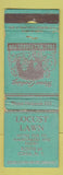 Matchbook Cover - Locust Lawn Restaurant Ionia NY WORN