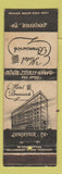 Matchbook Cover - Hotel Brunswick Lancaster PA