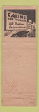 Matchbook Cover - Motel Ravalli Hamilton MT WEAR