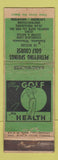 Matchbook Cover - Petrifying Springs Golf Course Kenosha WI ADVANCE WORN