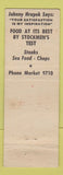Matchbook Cover - Hrupek's Restaurant Omaha NE