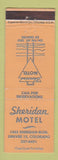 Matchbook Cover - Sheridan Motel Denver Colorado