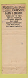 Matchbook Cover - Garth Sprague for Washington County Attorney WEAR