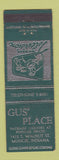 Matchbook Cover - Gus' Place Muncie IN boxing