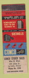Matchbook Cover - Conco Stoker La Salle IL