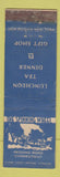 Matchbook Cover - The Spinning Wheel Redding Ridge CT WEAR