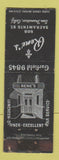 Matchbook Cover - Rene's Restaurant San Francisco CA WEAR