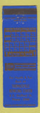 Matchbook Cover - Thomasville Bowling Center