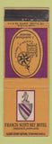 Matchbook Cover - Francis Scott Key Hotel Frederick MD