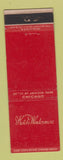 Matchbook Cover - Hotels Windermere Chicago IL WEAR