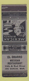 Matchbook Cover - El Charro Mexican Restaurant girlie WEAR