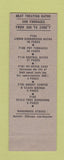 Matchbook Cover - Holden Metal Hardening New Haven CT
