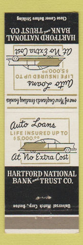 Matchbook Cover - Hartford National Bank and Trust CT