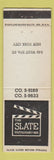 Matchbook Cover - The Slate Restaurant New York CIty