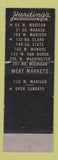 Matchbook Cover - Harding's Restaurant Chicago IL WEAR