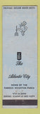 Matchbook Cover - The Brighton Atlantic City NJ