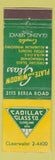Matchbook Cover - Cadillac Glass Cleveland OH