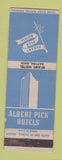 Matchbook Cover - Miami Hotel Dayton OH Albert Pick
