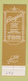 Matchbook Cover - Biagio's Restaurant Niagara Falls NY