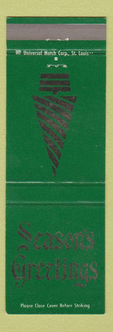 Matchbook Cover - Guaranty Bank and Trust Lafayette LA Christmas