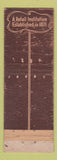 Matchbook Cover - Schunemans and Mannheimers St Paul MN WORN