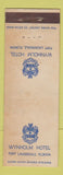 Matchbook Cover - Wynholm Hotel Fort Lauderdale FL WEAR