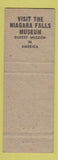 Matchbook Cover - Niagara Falls NY Tourism Museum Souvenir