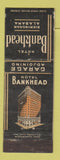 Matchbook Cover - Hotel Bankhead Birmingham AL WEAR
